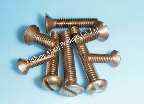 Silicon Bronze Machine Screw Fastener Bolt Nut Washer